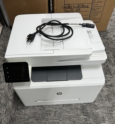 HP Color LaserJet Pro MFP M281cdw WIFI Printer WITH TONER MSRP $600