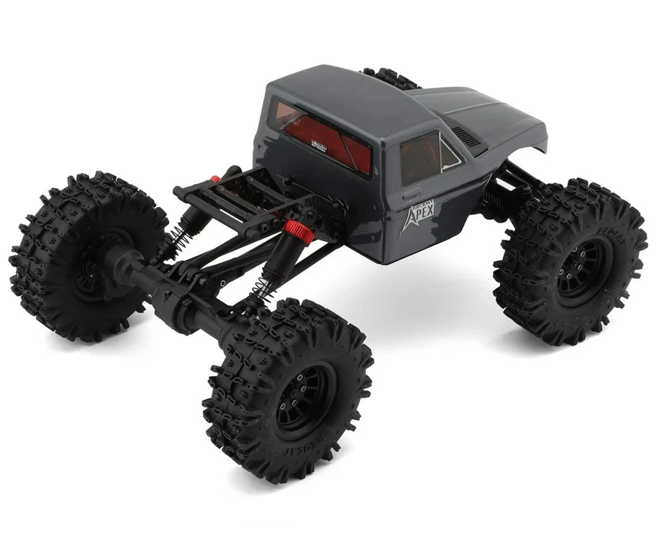 Redcat Ascent-18 Apex 1/18 4WD RTR Brushless Rock Crawler Dark Metallic Gray - Image 3 of 4