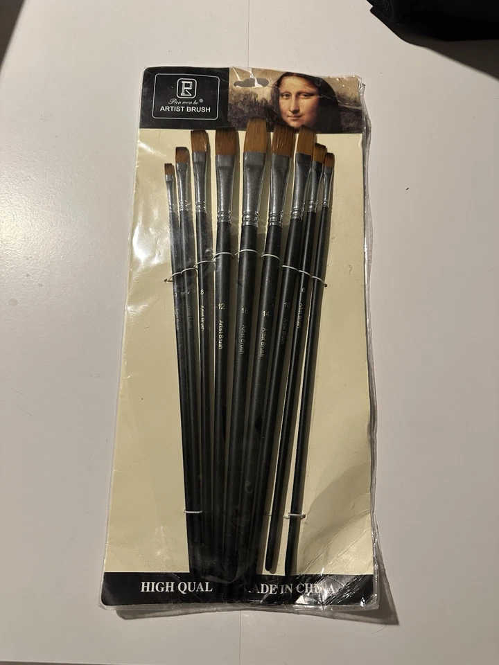 Lot De Pinceaux Pour Artiste Peintre - Photo 3/3