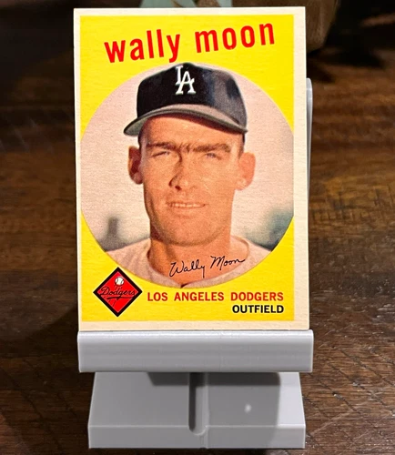Topps 1959 Wally Moon High # #530 Los Angeles Dodgers Baseball Card - product listing photo