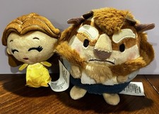 Disney Ufufy Mini Toys Beast  Blind Bag Belle Plush Lot Of 2 Beauty  the Beast
