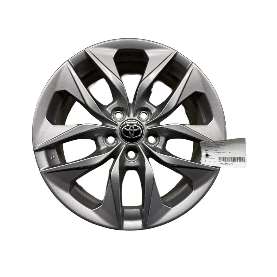 2021-2025 Toyota Sienna Wheel 17x7 5 Y Spoke Factory OEM Replacement Part - Image 2 of 4