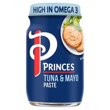Princes Tuna & Mayo Paste 75g High in Omega 3 Sandwich Spread 6 Pack