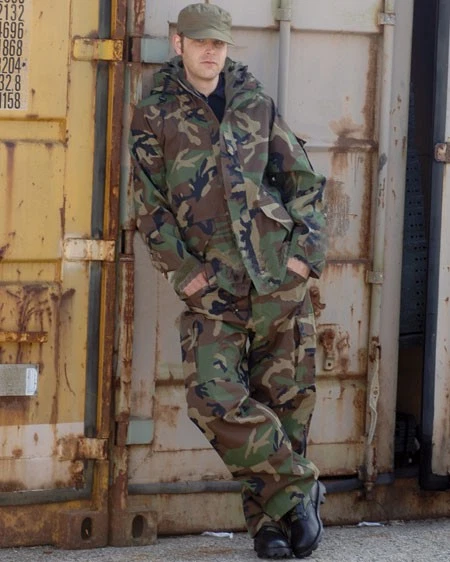 US Jacke Nässeschutz Trilaminat woodland, Nässeschutz, SWAT -NEU- - Bild 1 von 1