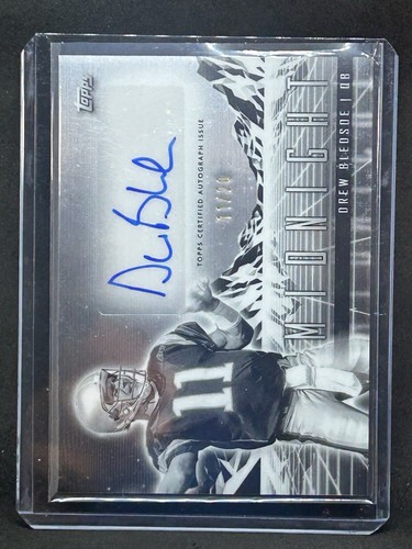 2024 Topps Midnight Horizon Signature Drew Bledsoe Auto /20 New England A2