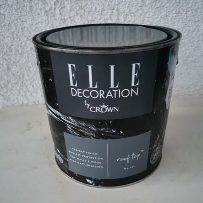ELLE DECORATION 2,5 Liter No. 181 Roof Top Wandfarbe Matt by Crown