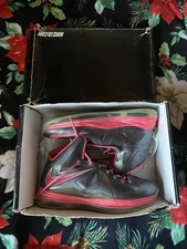 Size 12 - Beater Nike ID LeBron 10 Custom Og Box