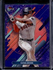 2025 Topps Finest Rafael Devers Rare Purple Refractor #/125 Red Sox