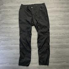 Duluth Trading Co Womens Dry on the Fly Cargo Pants Black Size 14x31