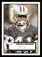 2006 Topps Heritage #243 Terence Newman Card Dallas Cowboys
