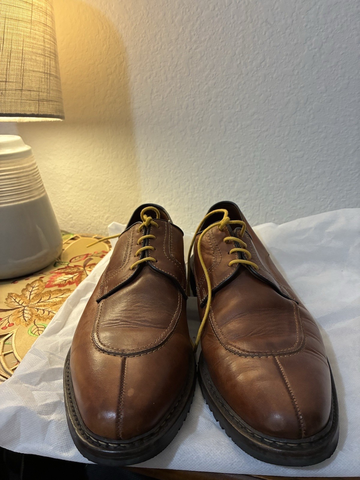 SAOLA Allen Edmonds Ashton Malone Walton Denali Brown Outland 10 5 suola in gomma USA