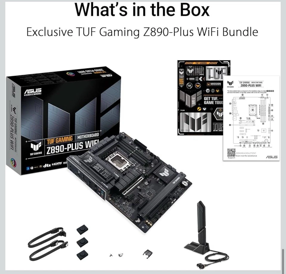 Placa madre ASUS TUF GAMING Z890-PLUS WIFI Z890 LGA 1851 ATX, Intel® Core™ Ultra Foto 4 de 4