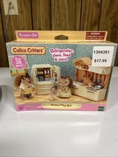 Calico Critters Kitchen Play Furniture Set Over 35 Pieces New