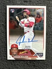 JORDAN WALKER 2023 Topps Chrome Rookie Auto #RA-JWA St. Louis Cardinals