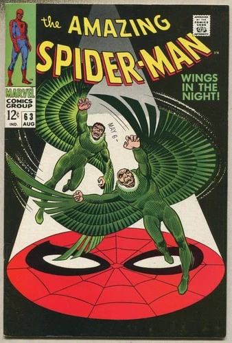Amazing Spider-Man #63 (1968) Stan Lee Story John Romita Cover FN/VF [Marvel] SA