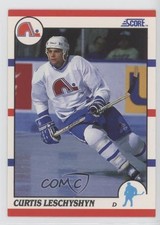 1990-91 Score Curtis Leschyshyn #92 03um