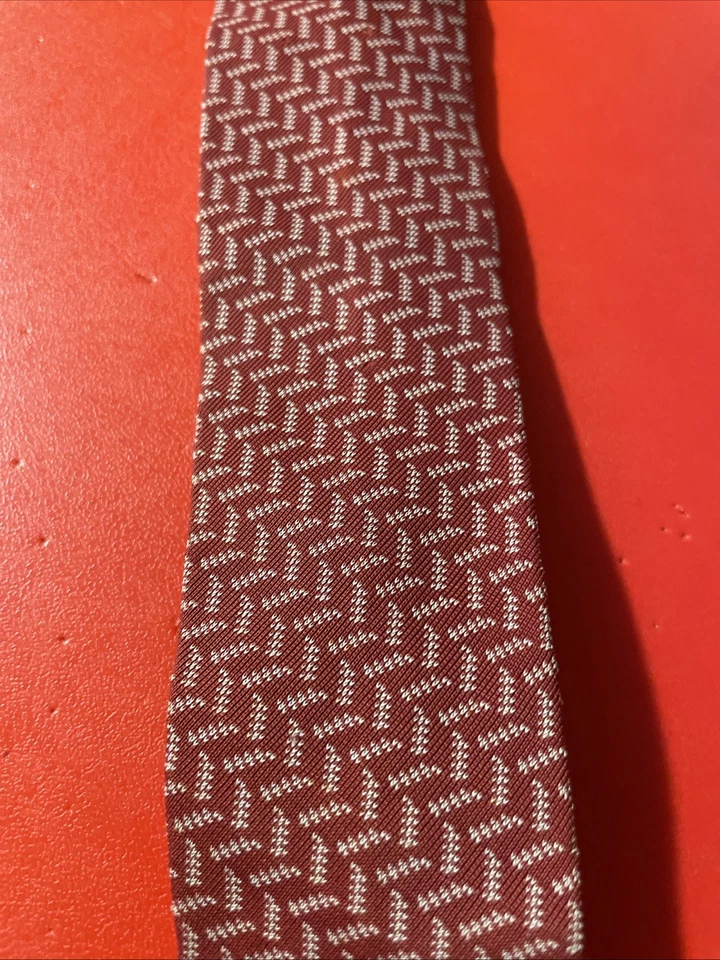 Corbata ajustada Rockabilly VLV Rayón Vintage años 50 Cavalier of Louisville Square End Foto 3 de 4