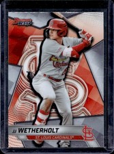 2025 Bowman's Best JJ Wetherholt Top Prospects #TP-14 Cardinals