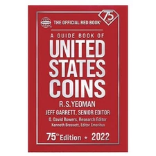 Redbook 2022 Us Coins Hard Cover Hardcover Jeff Garrett