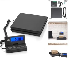 Precision Digital Scale: 110 lbs x 0.1 oz - Durable Stainless Steel Design