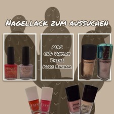 Nagellack zum aussuchen (MAC, CND Vinylux, Ba...