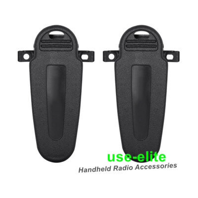 2x Belt Clip For TK2160 TK3160 TK2170 TK3170 TK2360 TK3360 Radio KBH12