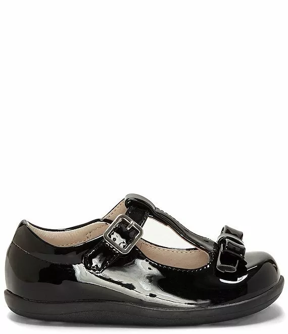 NWOB little girls black patent Mary Janes by Sole Play sz 4.5 M