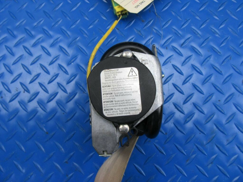 Bentley Continental Flying Spur rear right seat belt retractor #8927
