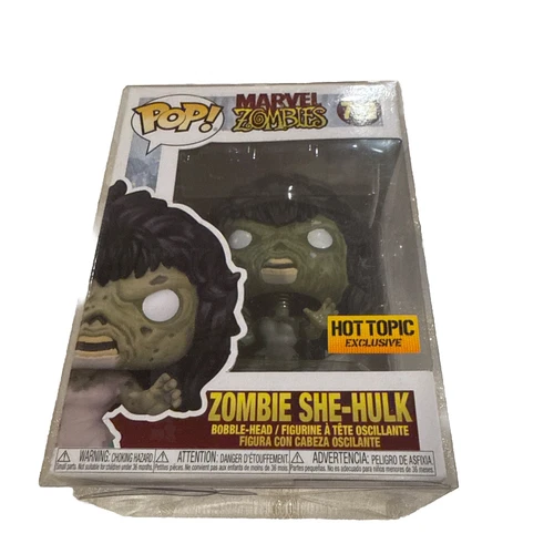 Funko Pop Marvel #792 Zombie She-Hulk especial exclusivo nuevo con protector