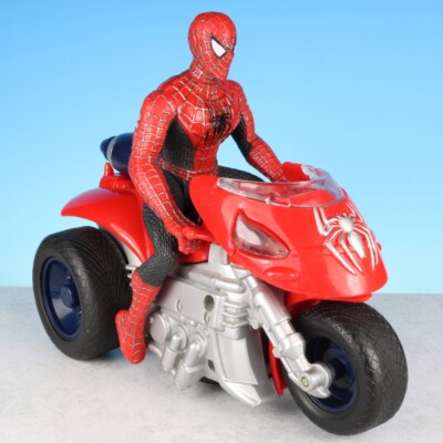 A）希少・未開封　未使用品　スパイダーマン2バンプ＆GOジェットサイクル A）希少・未開封 未使用品 スパイダーマン2バンプ＆GOジェット