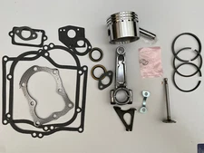 5HP 5 horsepower for Briggs and Stratton rebuild standard piston, Rod, Ex Valve