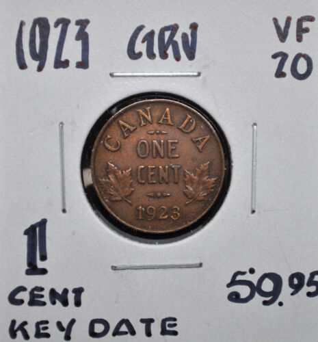 1923 Canada un cent - Photo 1 sur 2