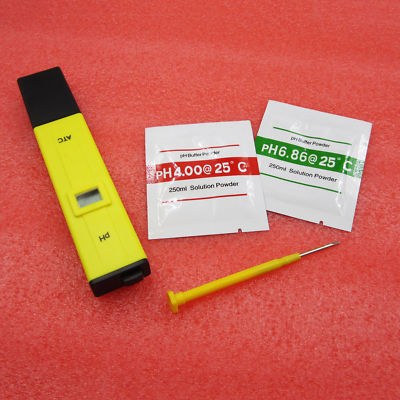 Portable Digital PH Meter Tester Pocket Pool Water Aquarium Hydroponic Testers T