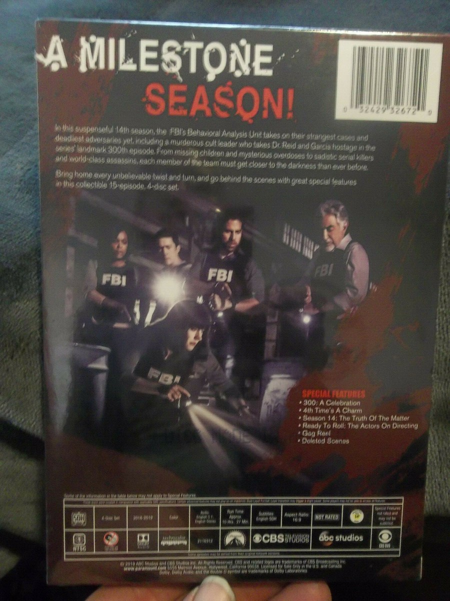 CRIMINAL MINDS Season 14 DVD NEW Sealed | eBay