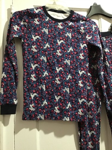 J.Crew Crewcuts Pajamas Woodland Design Sz 14 EUC - Picture 2 of 6