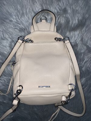 Rebecca Minkoff Pale Blush Pebbled Leather Backpack Rebecca Minkoff Mini Julian Pebbled Leather Convertible  main image 2