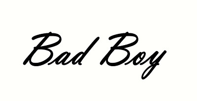  Bad Boy, Schriftart, Tuning, Vinyl Sticker, Autos,Motorräder,LKWS,Fahrräder