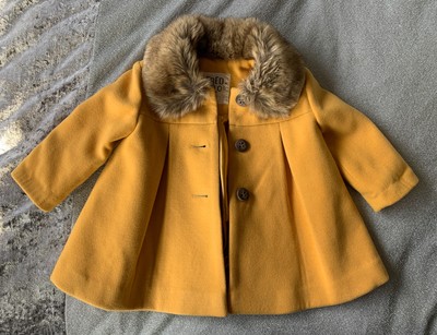 baby mustard coat