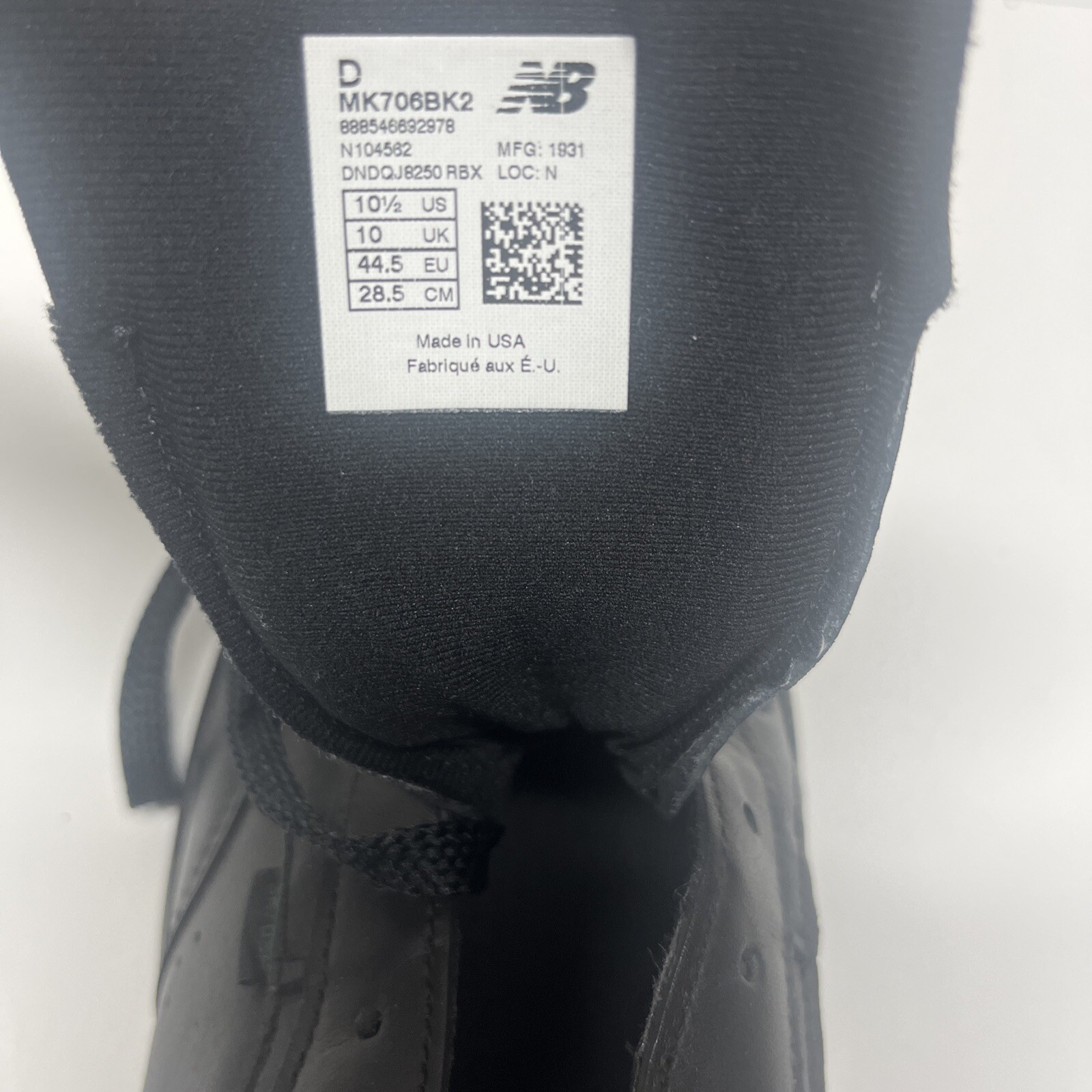 New Balance Men's Postal 706V2 Walking Shoes (MK706NK2) Size 10 1/2 D