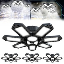1-10Pack 200W LED Garage Lights Deformable 10000000LM Bulb Ceiling Workshop Lamp