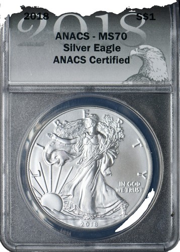 1 Oz American Silver Eagle MS-70 NGC (Random Year)
