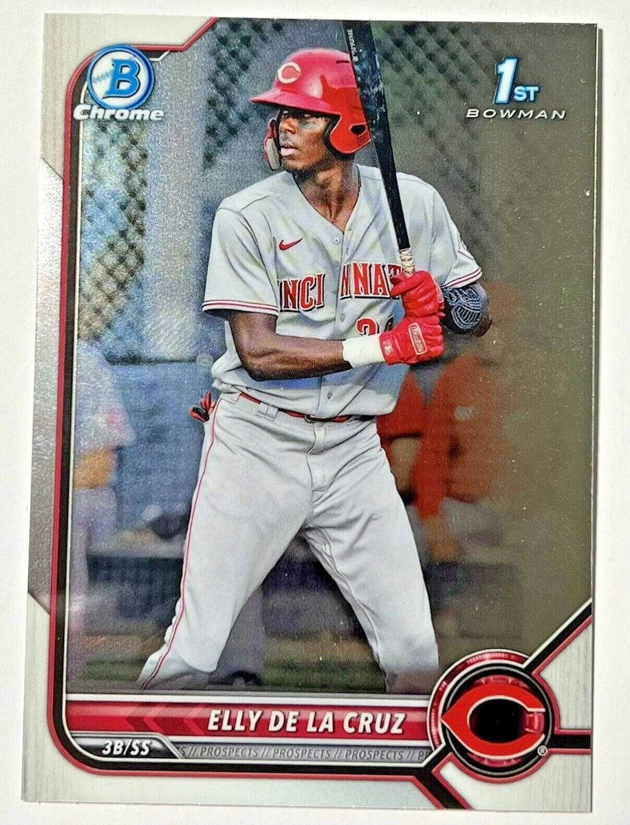 TOPPS １ST Bowman Elly De La Cruz 2022 Topps Baseball Bowman Chrome 1st Auto 直筆