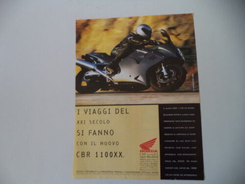1996 Honda CBR 1100 XX SUPER BLACKBIRD MOTORCYCLE ADVERTISING - Picture 1 of 1