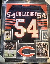Brian Urlacher Autographed Signed Framed Jersey JSA Chicago Bears