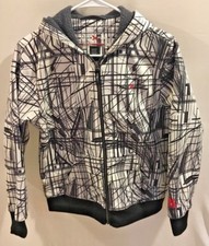 Boys Youth ZeroXPosur Fleece Hoodie Soft Shell Jacket Sz L 14-16 E1