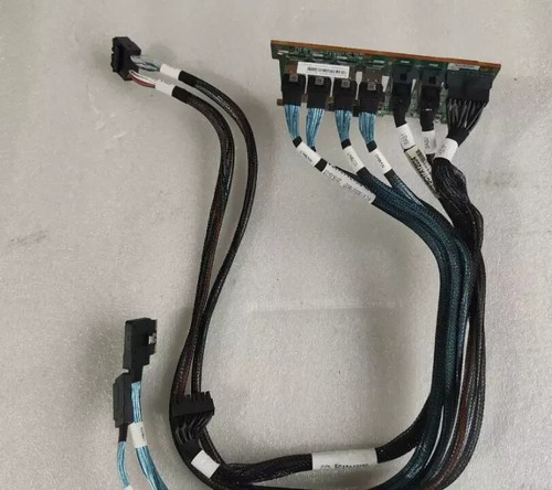 Lenovo SR650 SR550 SR590 2.5 hard drive NVME expansion backplane 01GV284 w/cable - Picture 3 of 4