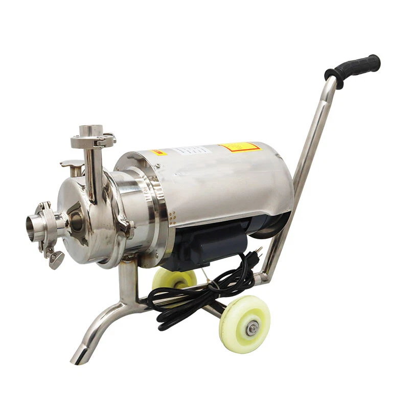 Bomba centrífuga de bebidas sanitarias de acero inoxidable de grado alimenticio 3T/h 304 110 V Foto 3 de 4