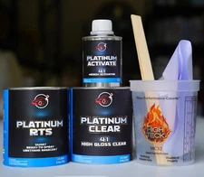 MINI Quart Ready-to-Spray Basecoat Paint + Clear Coat Kit Auto PICK YOUR COLOR!