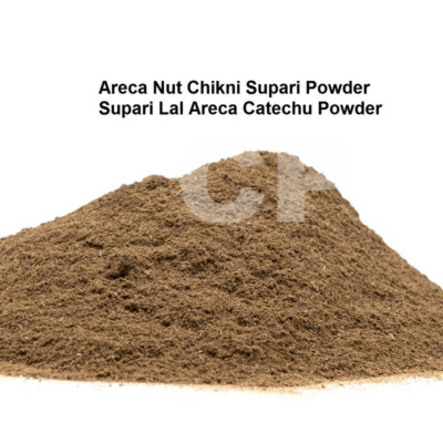Areca Nut Chikni Supari Powder Supari Lal Areca Catechu Powder 100gm (3 ...