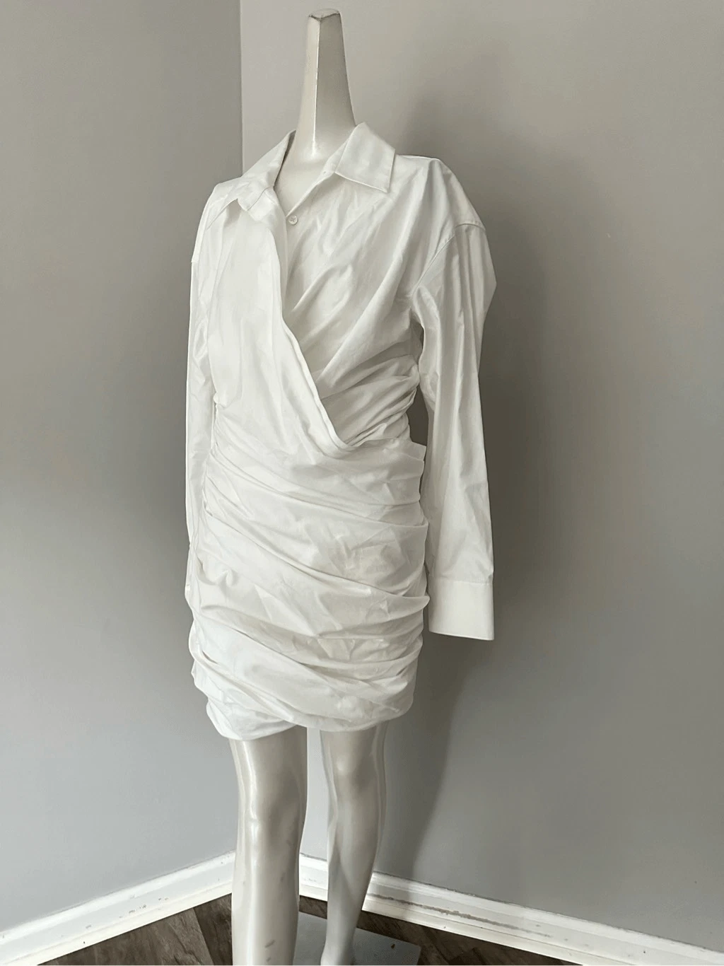 Abito Alexander Wang drappeggiato dietro